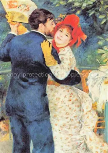 AK / Ansichtskarte RENOIR Pierre-Auguste (1841-1919) Kuenstlerkarte Dance in the Country 