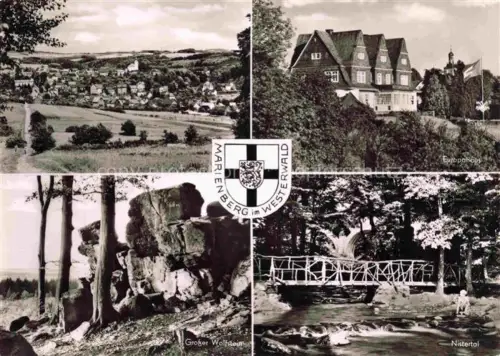 AK / Ansichtskarte Marienberg  Westerwald Bad Rheinland-Pfalz Europahaus Grosser Wolfstein Niestetal 