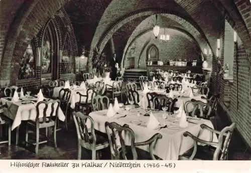 AK / Ansichtskarte Kalkar Niederrhein Historischer Ratskeller 