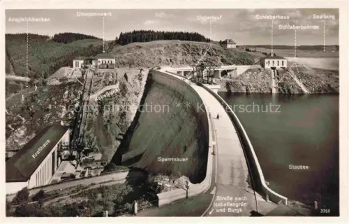 AK / Ansichtskarte Saaletalsperre Burgk Thueringen 