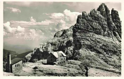 AK / Ansichtskarte Dolomiti di Fassa Trentino IT Chiesette al Redentore Rifugio 