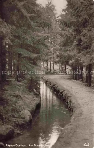 AK / Ansichtskarte Altenau Harz Gemkenthal Niedersachsen Am Dammgraben 