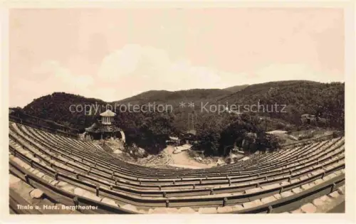 AK / Ansichtskarte Thale Harz Bergtheater 