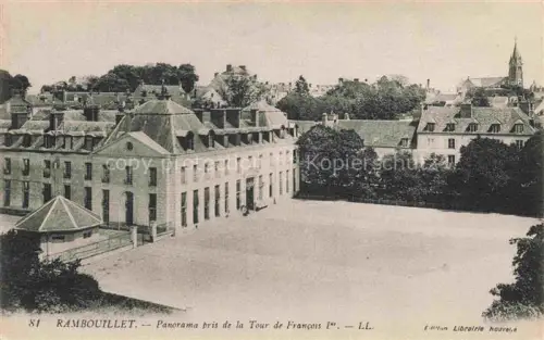 AK / Ansichtskarte RAMBOUILLET 78 Yvelines Panorama la Tour de Francois I