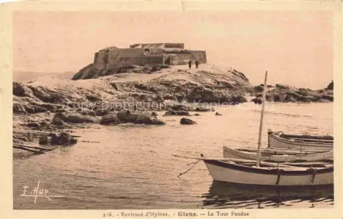 AK / Ansichtskarte Giens Hyeres TOULON 83 Var La Tour Fondue 