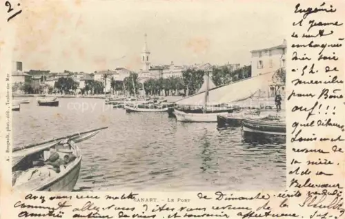 AK / Ansichtskarte SANARY-SUR-MER TOULON 83 Var Le Port Segelboote 