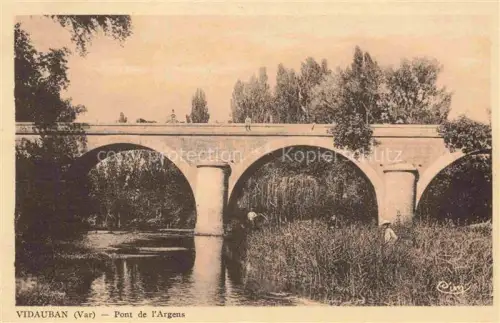 AK / Ansichtskarte Vidauban Draguignan 83 Var Pont de l'Argens 
