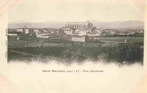 AK / Ansichtskarte Saint-Maximin-la-Sainte-Baume 83 Var Vue generale 
