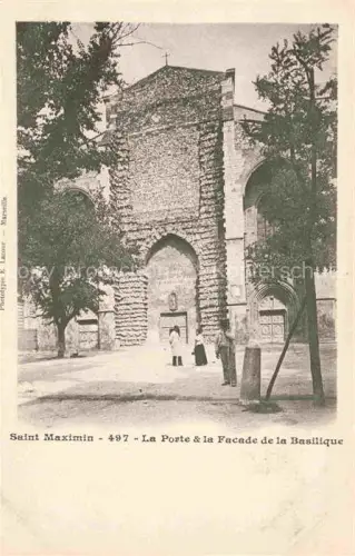 AK / Ansichtskarte Sainte-Maxime-sur-Mer Draguignan 83 Var La Porte la Facade de la Basilique 