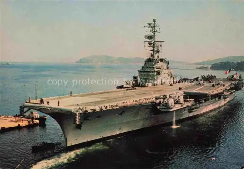 AK / Ansichtskarte Marine  Warships France Le Porte Avions Foch 