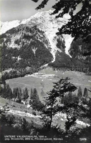 AK / Ansichtskarte Untere Valentinalpe 1200m Koetschach-Mauthen Kaernten AT Mooskofel Ploeckengebiet Kaernten 