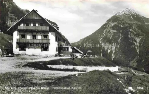 AK / Ansichtskarte Untere Valentinalpe 1200m Koetschach-Mauthen Kaernten AT Ploeckengebiet Kaernten 