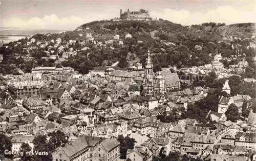 AK / Ansichtskarte Coburg Bayern Mit Veste 