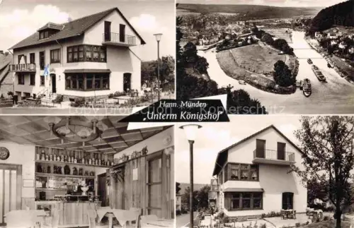 AK / Ansichtskarte Hann Muenden Hannoversch Muenden Goettingen Pension Gaststaette Unterem Koenigshof 