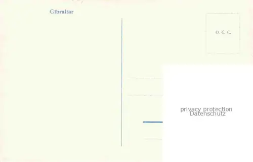 AK / Ansichtskarte GIBRALTAR Gibilterra 
