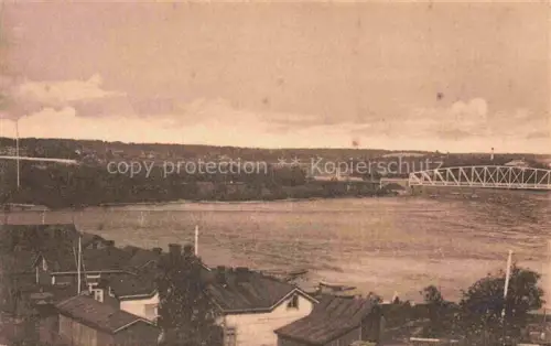 AK / Ansichtskarte Oulujoki Suomi Oulujoeb sillat