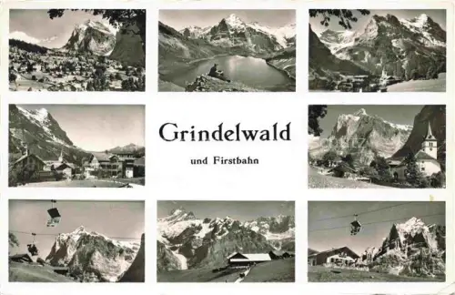 AK / Ansichtskarte Grindelwald BE Firstbahn 