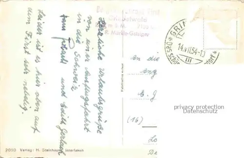 AK / Ansichtskarte Grindelwald BE Firstbahn 