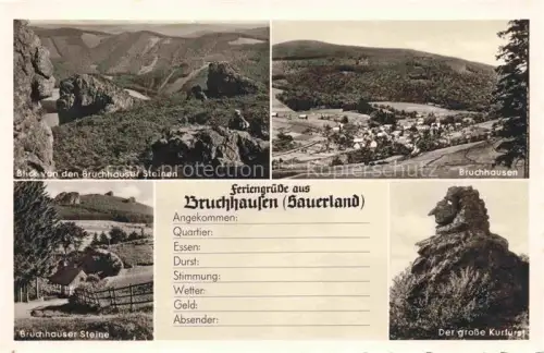 AK / Ansichtskarte Bruchhausen Sauerland Olsberg NRW Der grosse Kurfuerst 