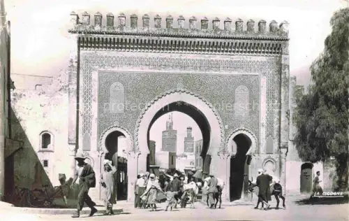 AK / Ansichtskarte Fes Maroc Porte de Boujeloud 
