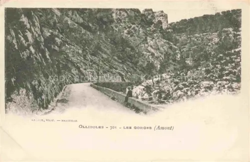 AK / Ansichtskarte Ollioules TOULON 83 Var Les Gorges Amont 