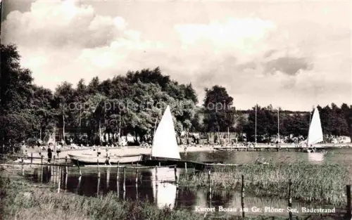 AK / Ansichtskarte Bosau Ostholstein Schleswig-Holstein am Gr. Ploener See Badestrand 