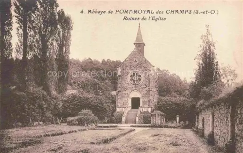AK / Ansichtskarte Port-Royal-des-Champs Magny-les-Hameaux 78 Yvelines Ruines d l'Eglise 