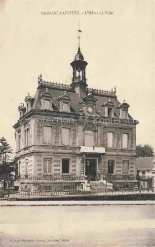 AK / Ansichtskarte Maisons-Laffitte Saint-Germain-en-Laye 78 Yvelines L'Hotel de Ville