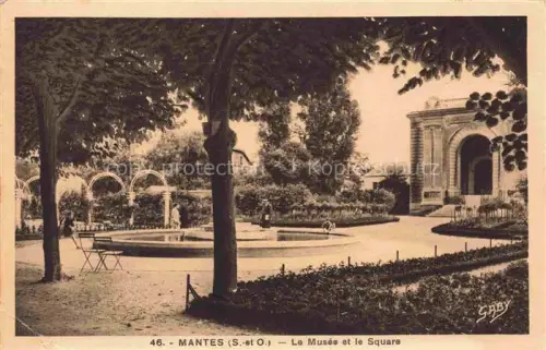 AK / Ansichtskarte Mantes-la-Ville Mantes-la-Ville 78 Yvelines Le Musée le Square 