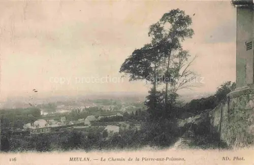 AK / Ansichtskarte Meulan-les-Mureaux Mantes-la-Jolie 78 Yvelines Le Chemin de la Pierre aux Poissons 