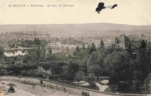 AK / Ansichtskarte Meulan-les-Mureaux Mantes-la-Jolie 78 Yvelines Panorama Au loin les Mureaux 