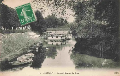 AK / Ansichtskarte Meulan-les-Mureaux Mantes-la-Jolie 78 Yvelines Le petit bras de la Seine