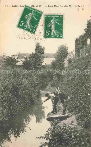 AK / Ansichtskarte Meulan-les-Mureaux Mantes-la-Jolie 78 Yvelines Les Bords du Montcient 