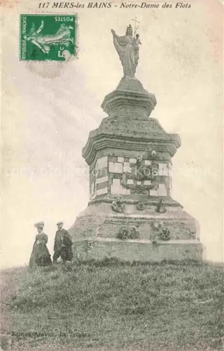 AK / Ansichtskarte MERS-LES-BAINS MERS-SUR-MER Abbeville 80 Somme Notre Dame des Flots 