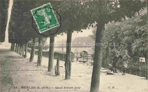 AK / Ansichtskarte Meulan-les-Mureaux Mantes-la-Jolie 78 Yvelines Quai Albert Joly 