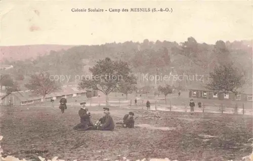 AK / Ansichtskarte Camp des Mesnils Camp des Mesnuls Rambouillet 78 Yvelins Colonie Scolaire 