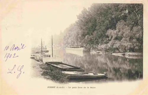 AK / Ansichtskarte Poissy Saint-Germain-en-Laye 78 Yvelines Le petit bras de la Seine 