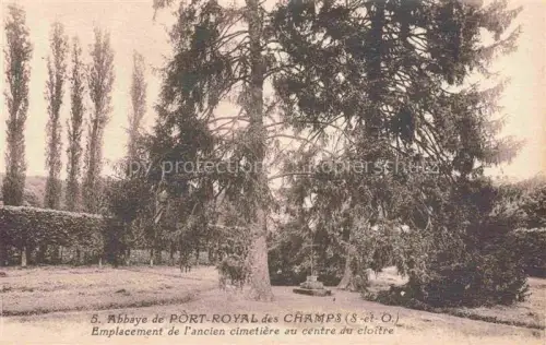 AK / Ansichtskarte Port-Royal-des-Champs Magny-les-Hameaux 78 Yvelines Emplacement ancien cimetiere centre cloitre 