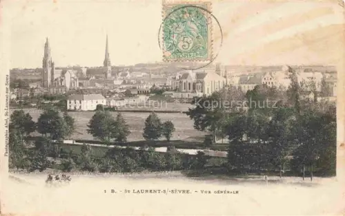 AK / Ansichtskarte St-Laurent-sur-Sevre La Roche-sur-Yon 85 Vendee Vue generale