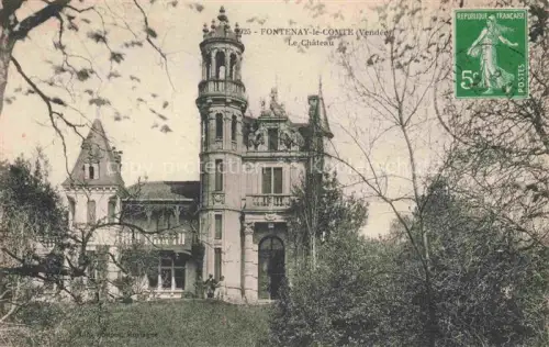 AK / Ansichtskarte Fontenay -le-Comte 85 Vendee Le Chateau