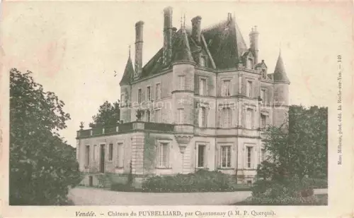AK / Ansichtskarte VENDEE Region 85 Chateau Puybelliard par Chanonnay