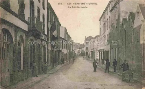 AK / Ansichtskarte Les Herbiers La Roche-sur-Yon 85 Vendee La Gendarmerie