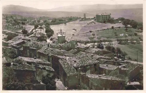 AK / Ansichtskarte Aiguines Brignoles 83 Var La corniche du Var apres le col d'Iloire Arrivee sur Aiguines