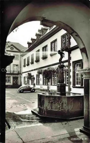 AK / Ansichtskarte KOBLENZ  Rhein Am spuckenden Schaengelchen Brunnen