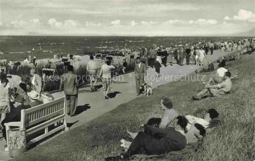 AK / Ansichtskarte Duhnen Cuxhaven Nordseebad Niedersachsen Strand Promenade