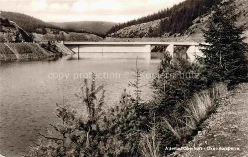 AK / Ansichtskarte Altenau Harz Gemkenthal Niedersachsen Oker Vorsperre