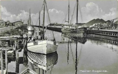 AK / Ansichtskarte Bogense DK Havnen