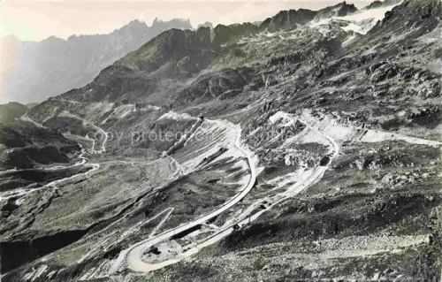 AK / Ansichtskarte Sustenstrasse Blick von der Passhoehe