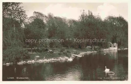 AK / Ansichtskarte Lund  Skane Lan Sweden Stadsparken 