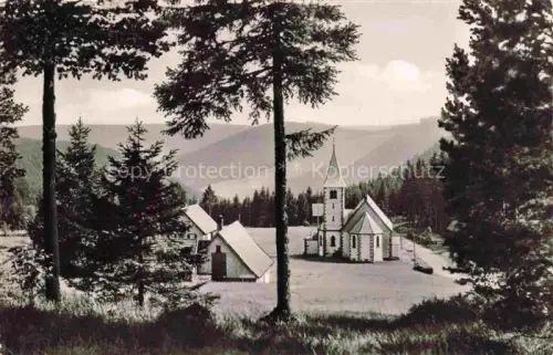 AK / Ansichtskarte Kniebis Halblech Ostallgaeu Bayern Kirche